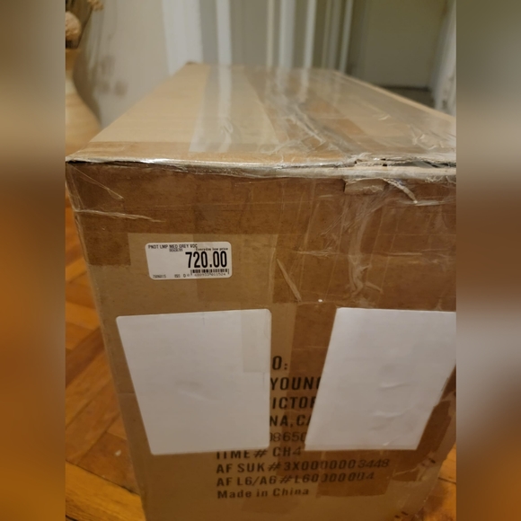 Chandelier Wooden Bead French Country Candle Style - Picture 2 of 13